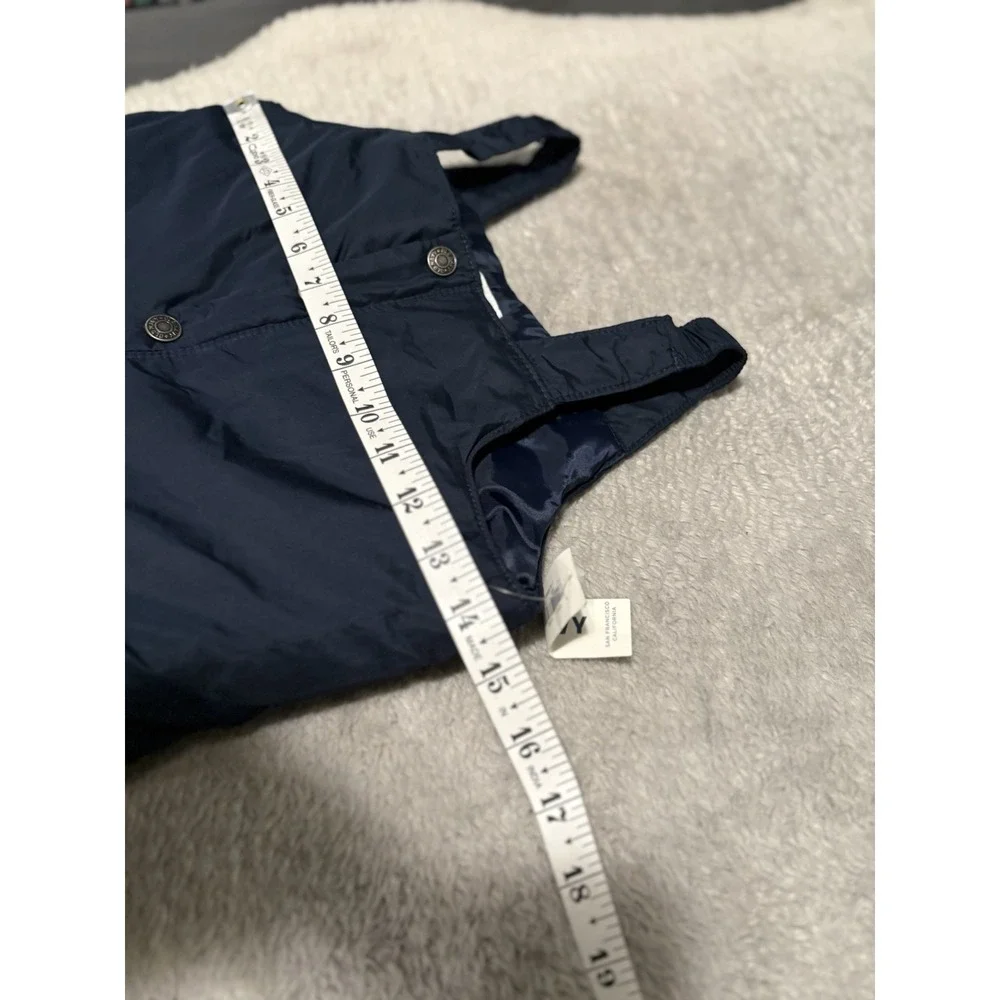 New Old Navy Kids 4T Navy Blue Overall Winter Bibs NWT